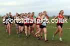 Junior Womens 2026 Northern Cross Country Champs., Pontefract Racecourse, Pontefract. Photo: David T. Hewitson/Sports for All Pics